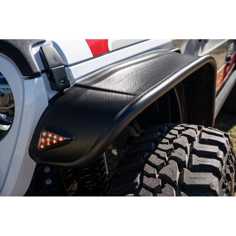20- Jeep Gladiator Fen der Flares Flat Style