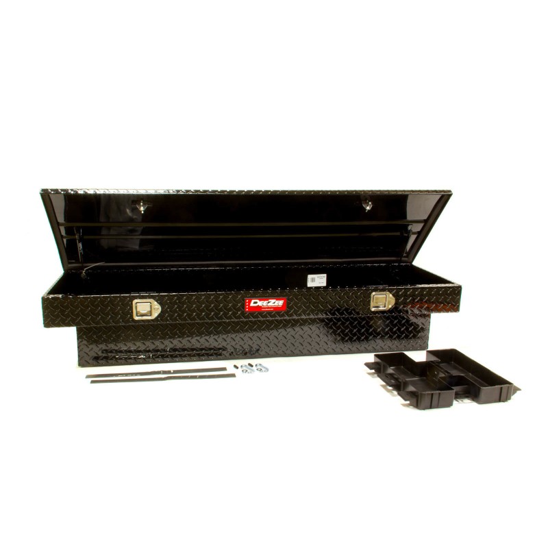 Cross Over Tool Box Black Single Lid