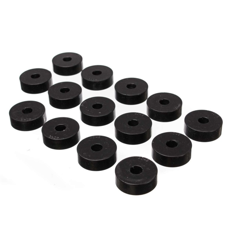55-73 CJ Body Mounts Black