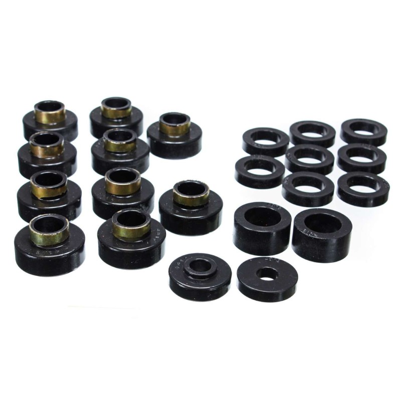 80-86 CJ Body Mounts Black