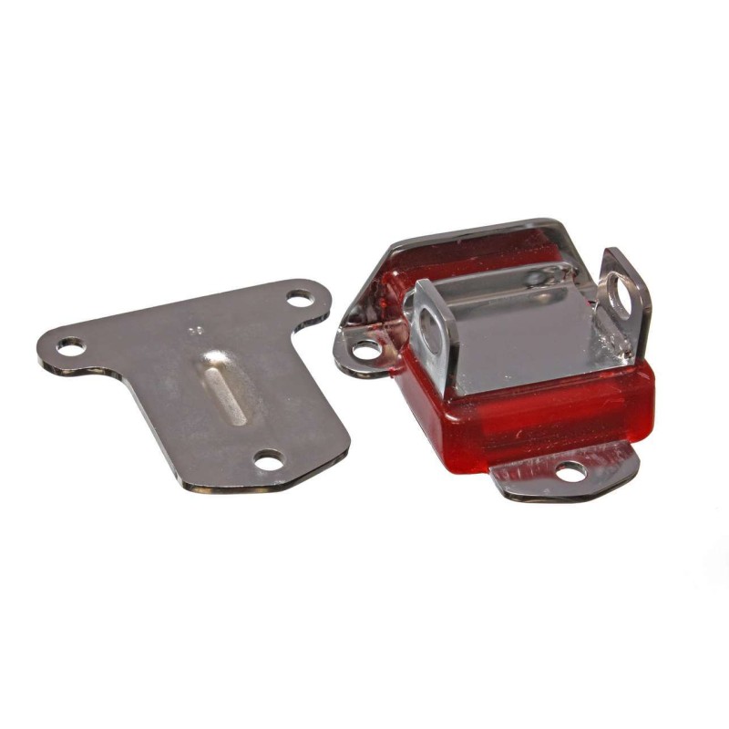 58-72 Chevy Chrome Motor Mount W/ Red Pad