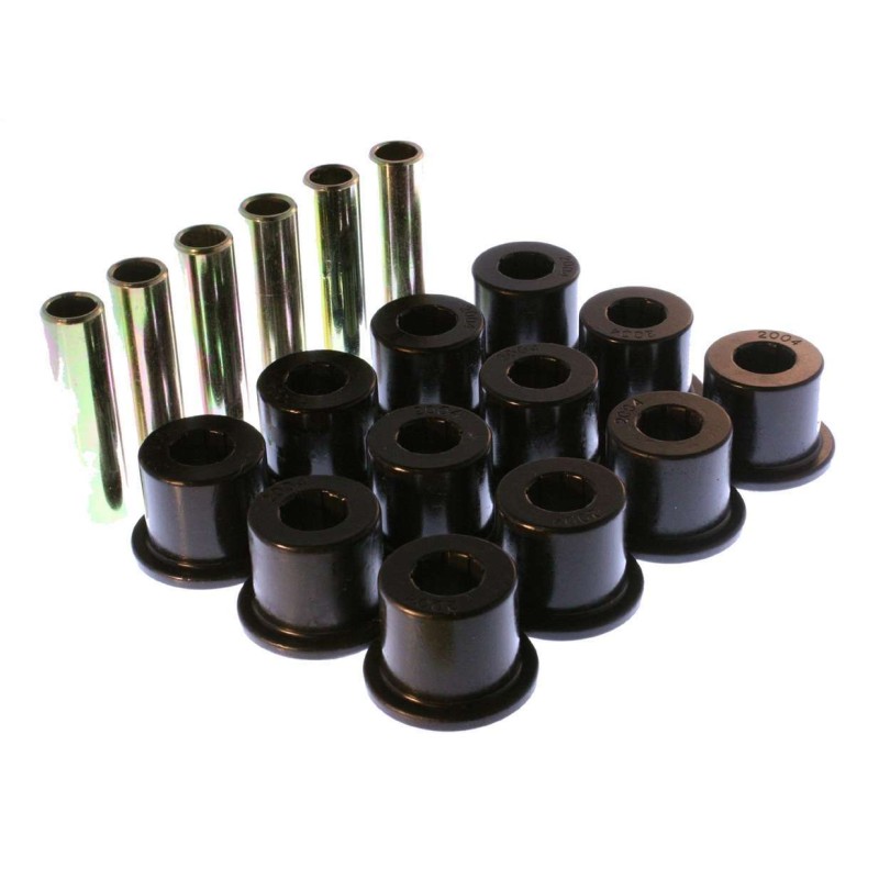 Chevy Rear Spring Bushing Set Black