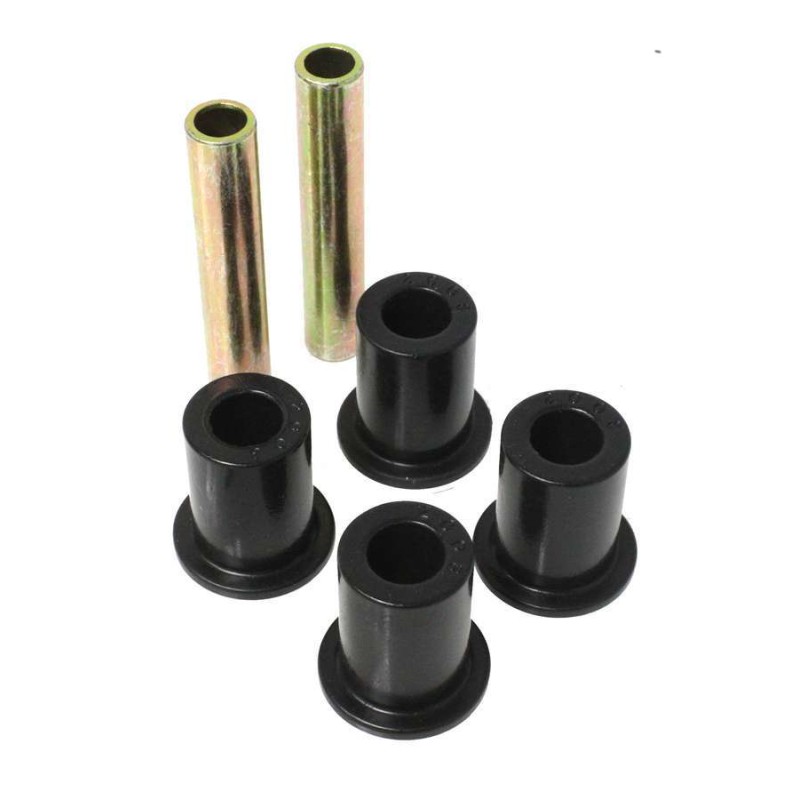 71-91 GM Front Frame Shackle Eye Set Black