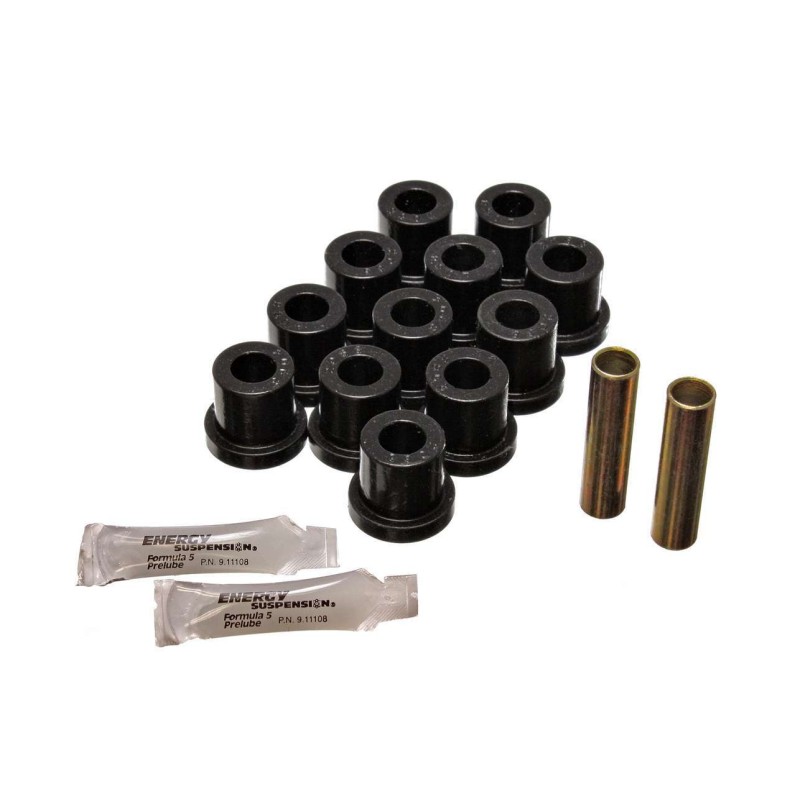 55 Chev. Rr Spring Bush Set Black