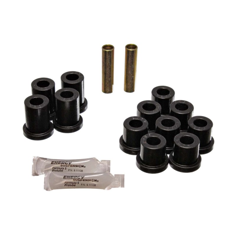 56-57 Chevy Rr Spring Bush Set Black