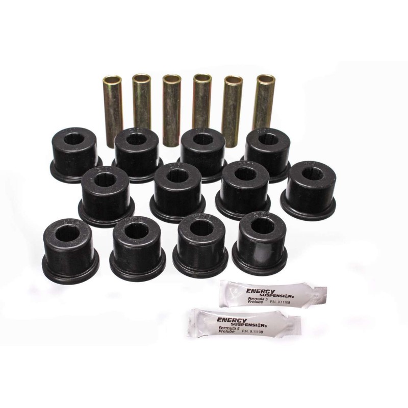 Chev 2wd/4wd Rr Spring Bushing Set Black