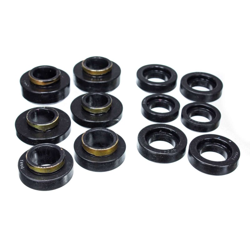 GM Body Mounts Black