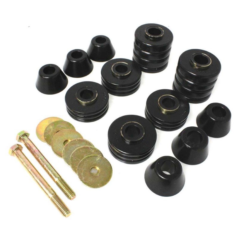 Gm Body Mounts Black