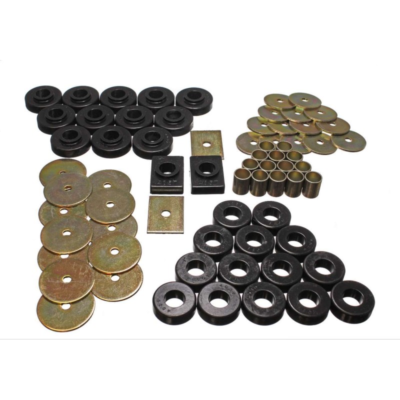 Gm Body Mounts Black