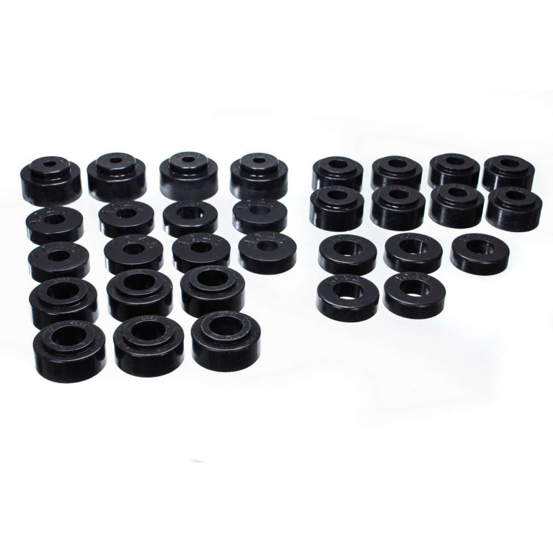 68-72 Chevy Body Mounts Black