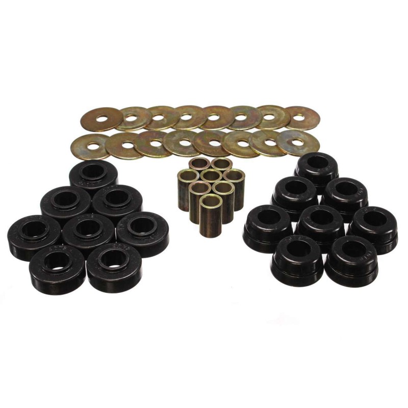 73-82 Vette Body Mounts Black