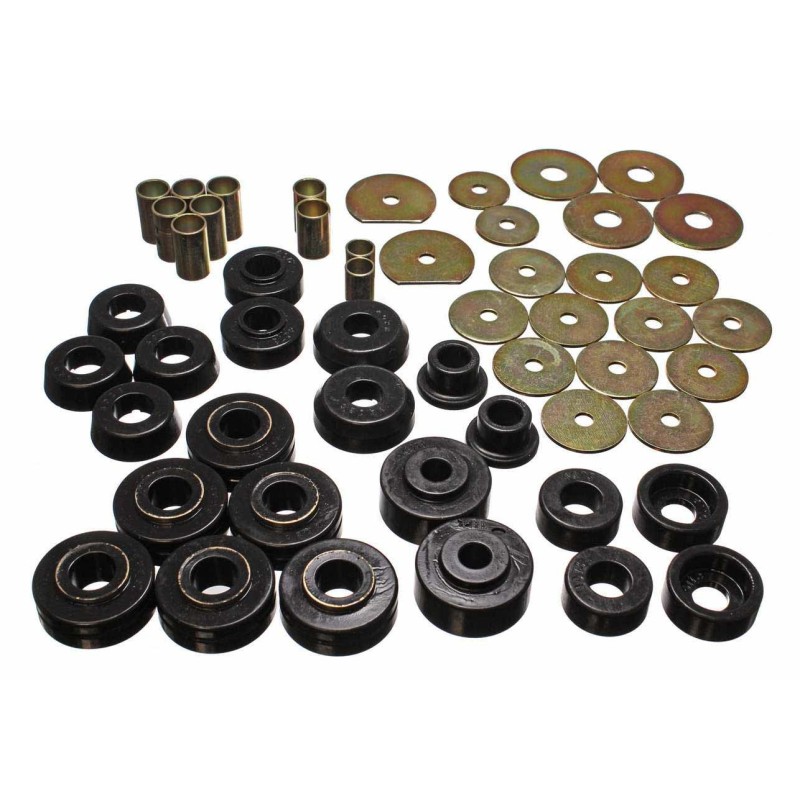 65-70 Chev Body Mounts Black
