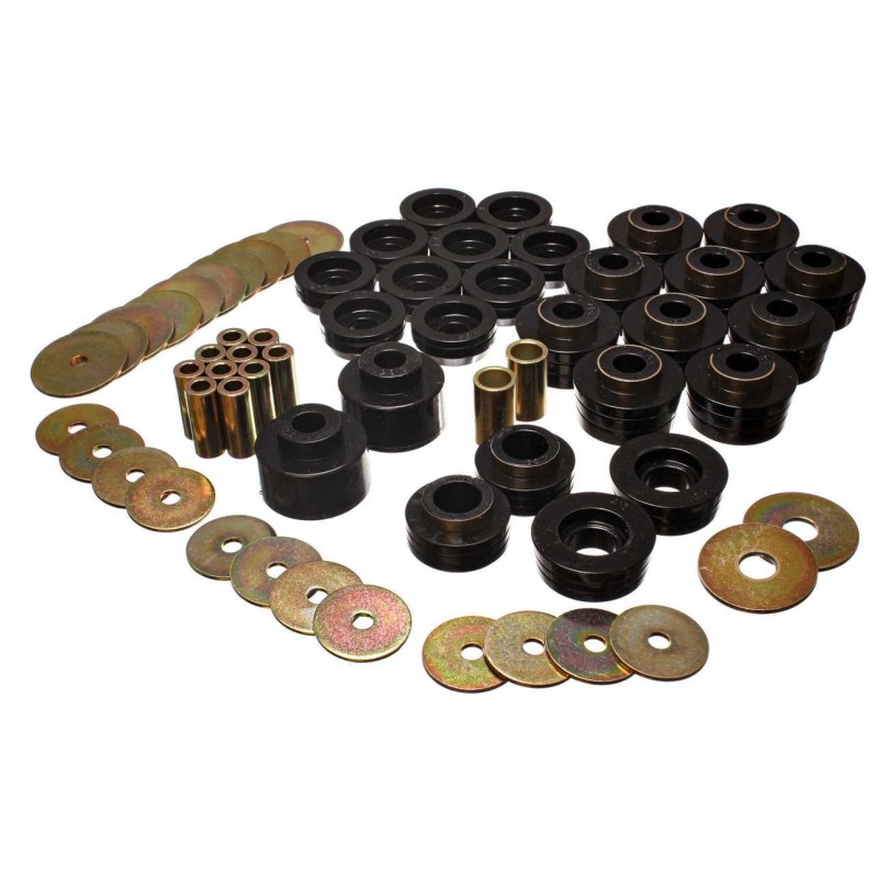 78-88 Chev Body Mounts Black