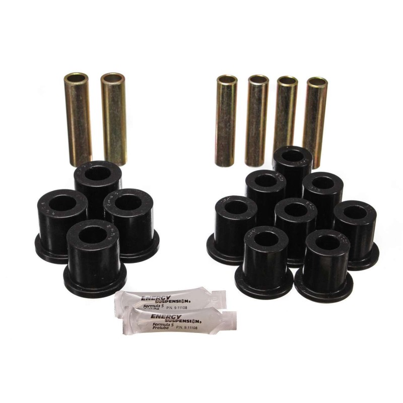 Ford Complete Spring & Shackle Set Black