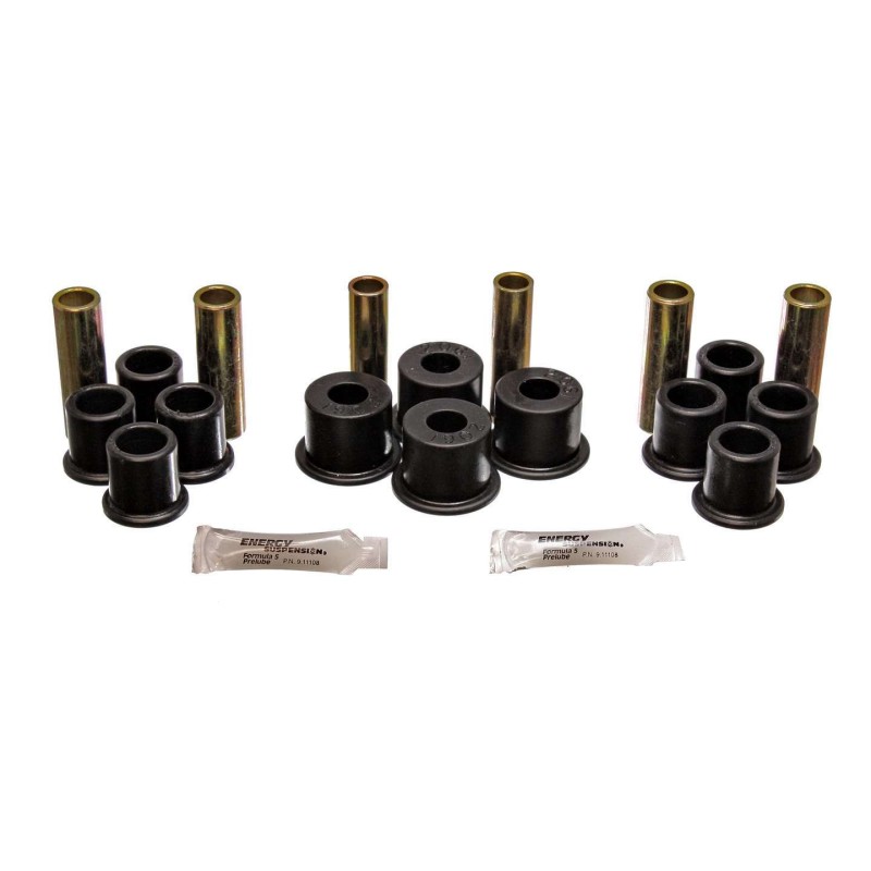 Ford Complete Spring & Shackle Set Black