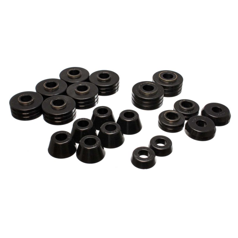 Bronco Body Mounts-Black