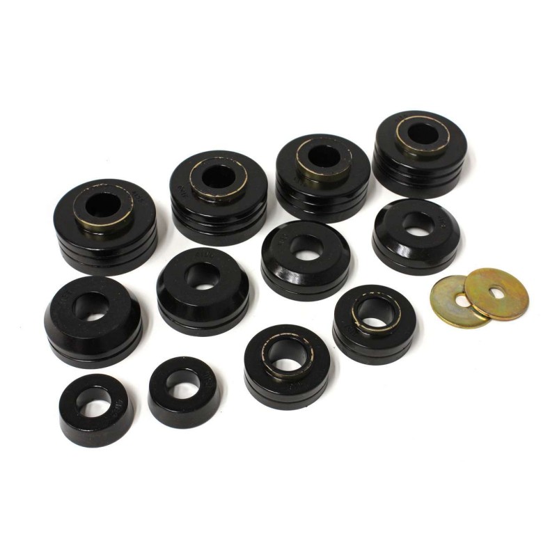 Ford Body Mounts - Black