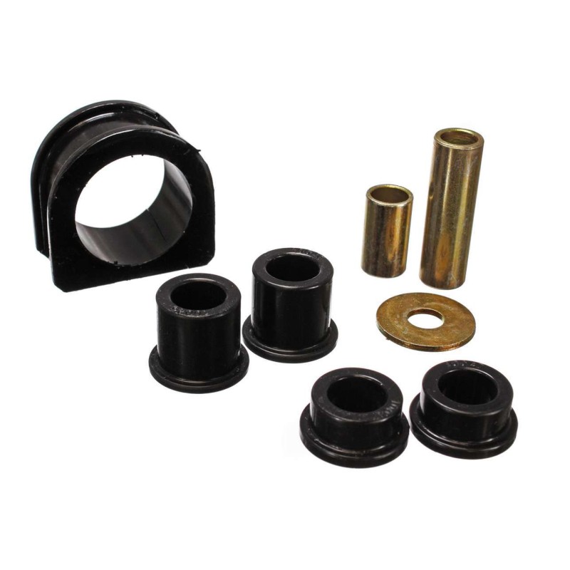Steering Rack Bushing Set Black