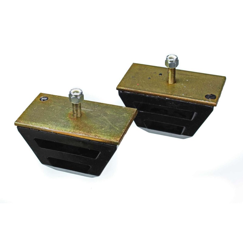 Bump Stop 2-1/2 x 4-1/2 x 2-1/2 Low Profile Pair