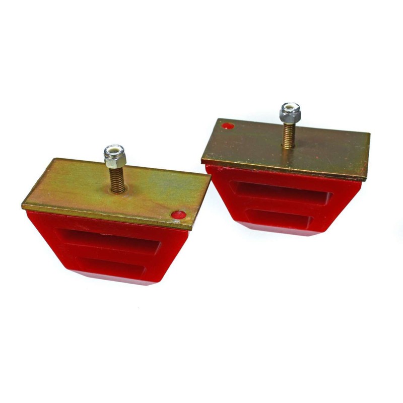 Bump Stop 2-1/2 x 4-1/2 x 2-1/2 Low Profile Pair