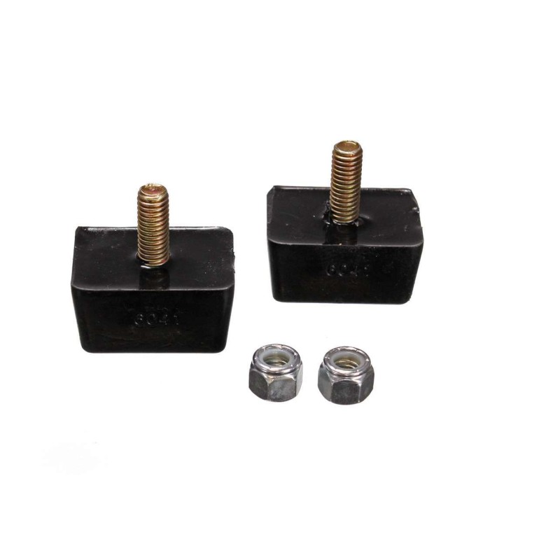 Bump Stop 7/8 x 1-7/8 x 1-3/8 Rect Lo Pro Pair