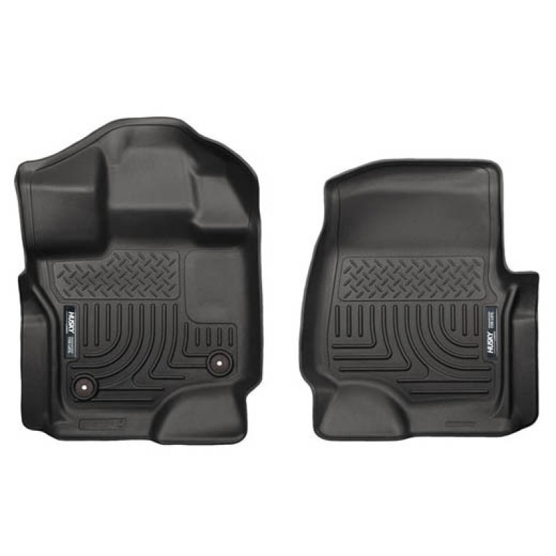 15- Ford F150 Front Floor Liners Black