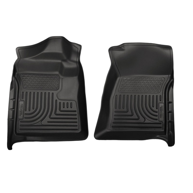 12- F250 Reg Cab Floor Liners Black