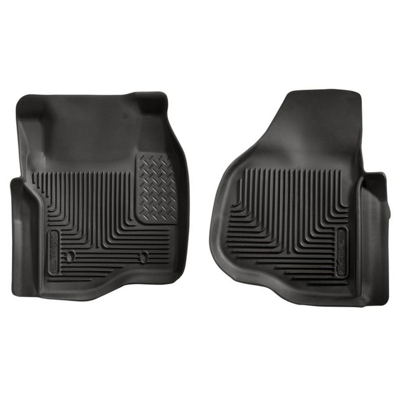 Ford X-Act Contour Floor Liners Front Black