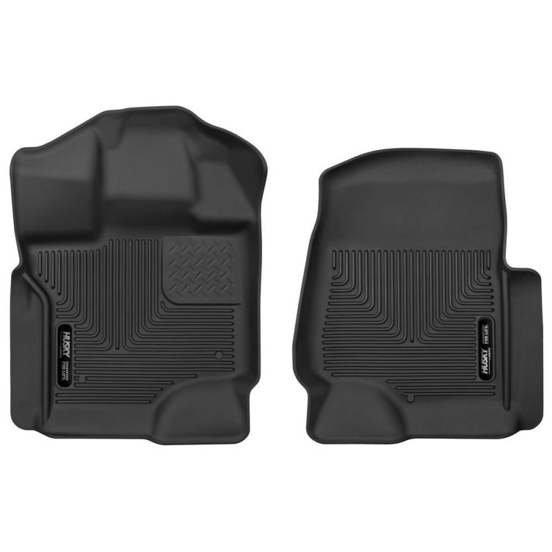 Ford X-Act Contour Floor Liners Front Black