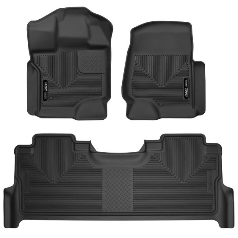 Front & 2nd Seat Floor L iners X-act Contour