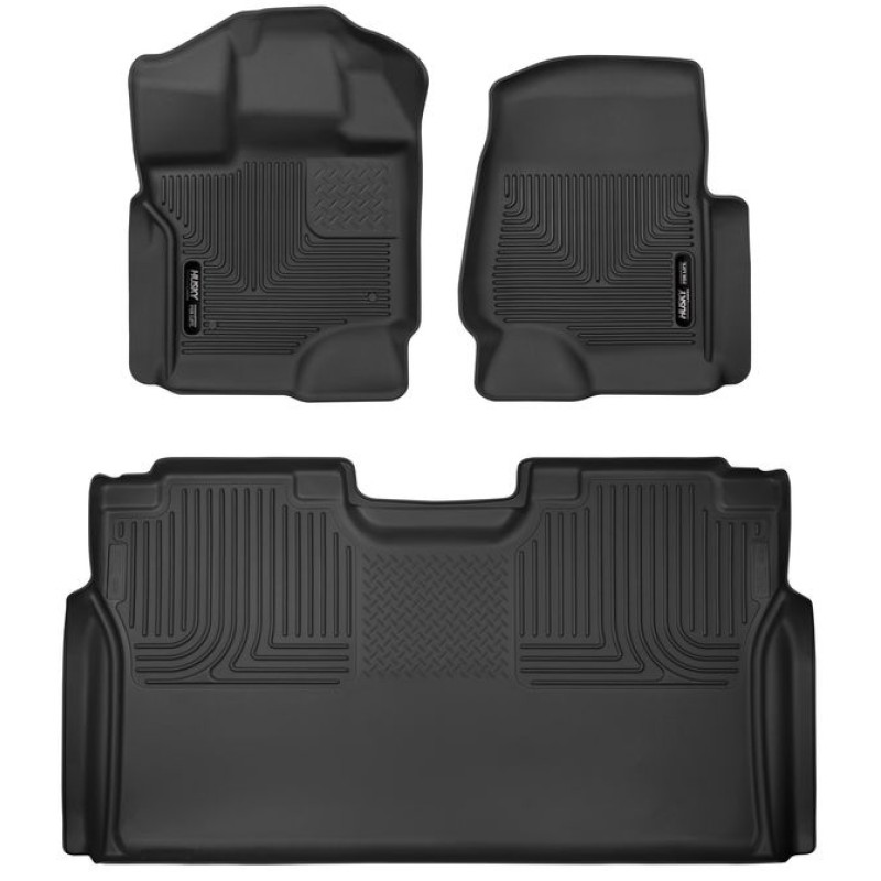 Front & 2nd Seat Floor L iners X-act Contour