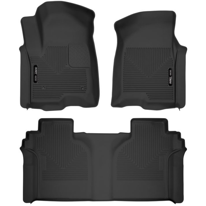 Front & 2nd Seat Floor L iners X-act Contour