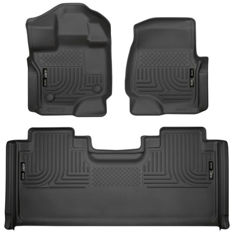 Front & 2nd Seat Floor L iners Weatherbeater
