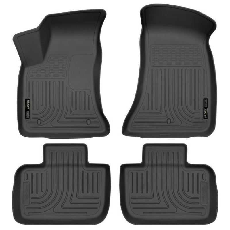 11- Dodge Charger Front /2nd Floor Liners Black