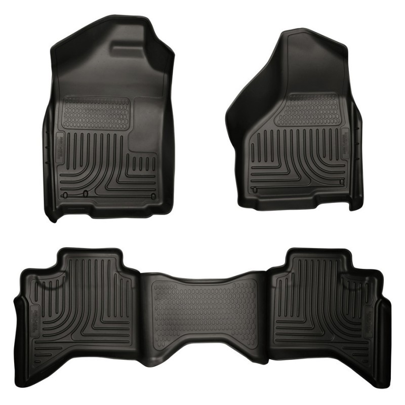 09- Ram 1500 Quad Cab Front/2nd Seat Liners