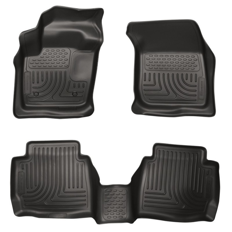 13- Ford Fusion Front/ 2nd Floor Liners Black