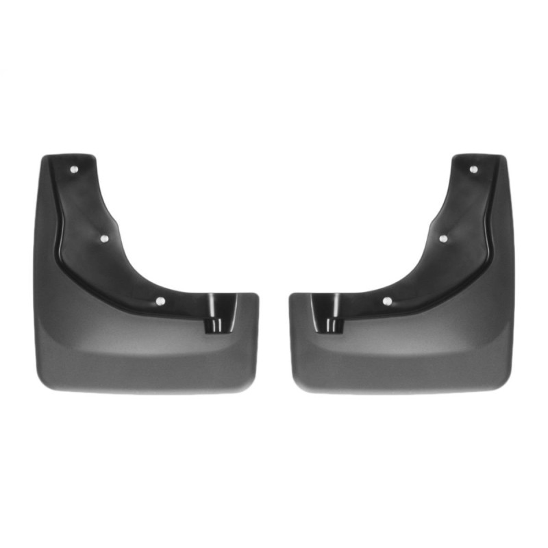 13- Ford Escape Front Black No Drill Mudflaps