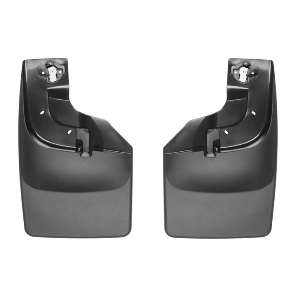 17- Ford F250 Front Black No Drill Mudflaps