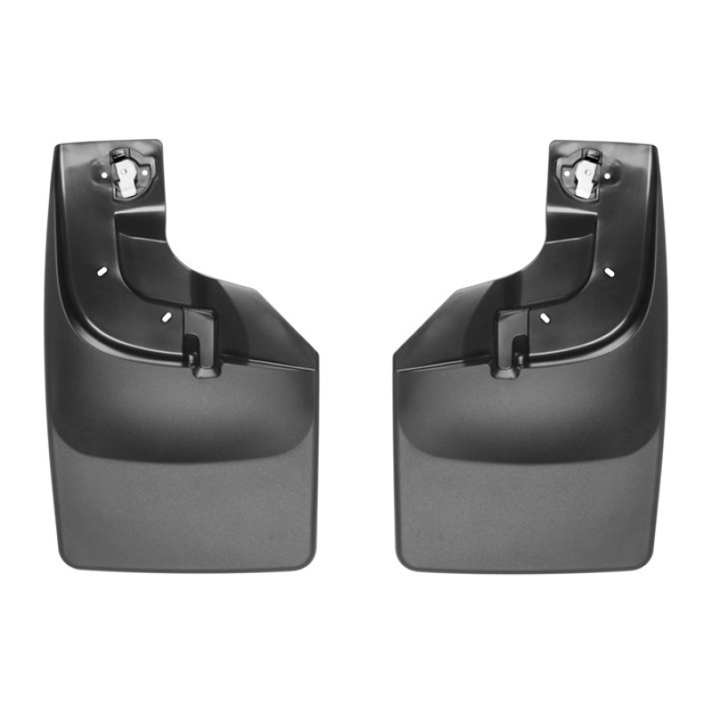 17- Ford F250 Front Black No Drill Mudflaps