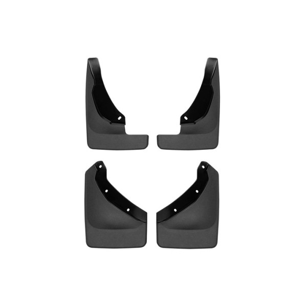 Black No Drill Mudflaps