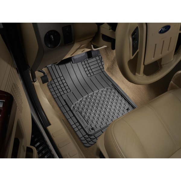 Black All Vehicle Front and Rear OTH Mats