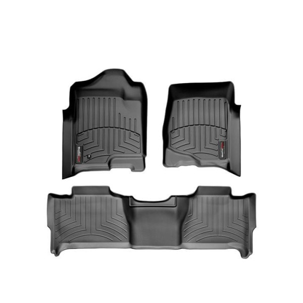 07-14 Tahoe Front & Rear Floor Liners Black