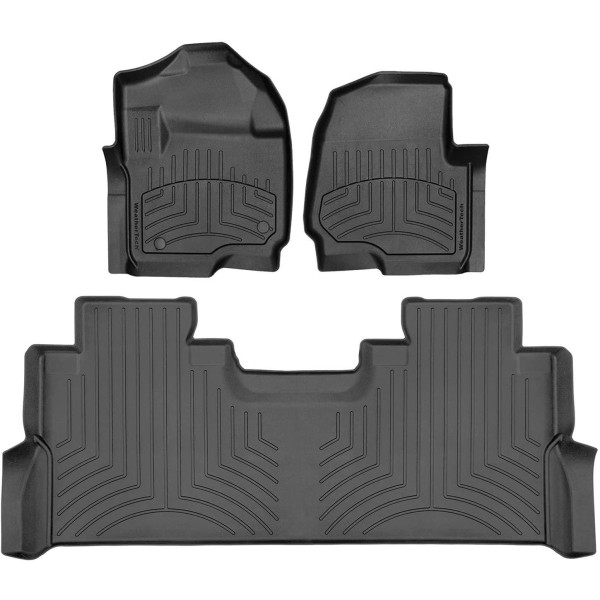Black Front & Rear Floor Liner HP