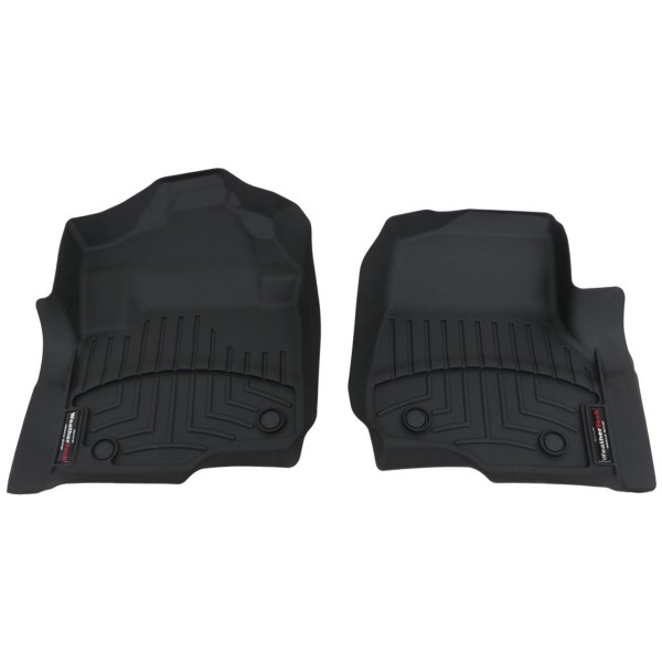 Front Floorliner HP Mats 17- Ford F250 Black