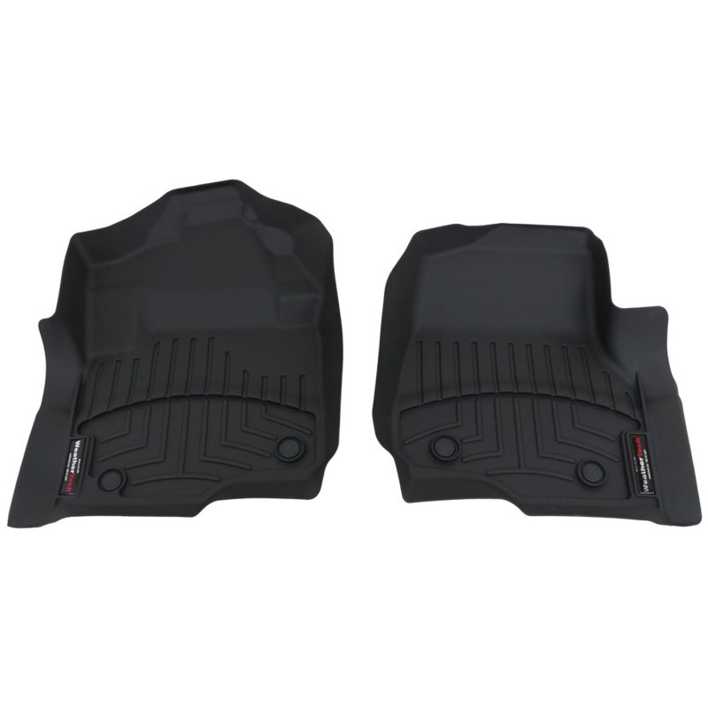 Front Floorliner HP Mats 17- Ford F250 Black