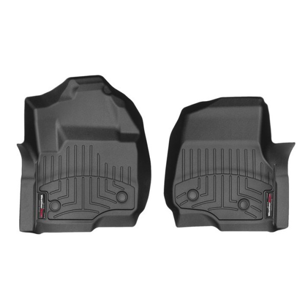 17- Ford F250 Front Floor Liners Black