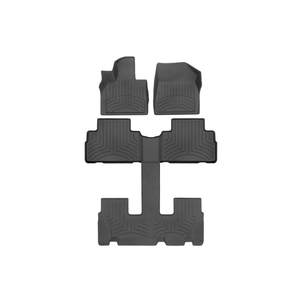 Black Front and Rear FloorLiner HP