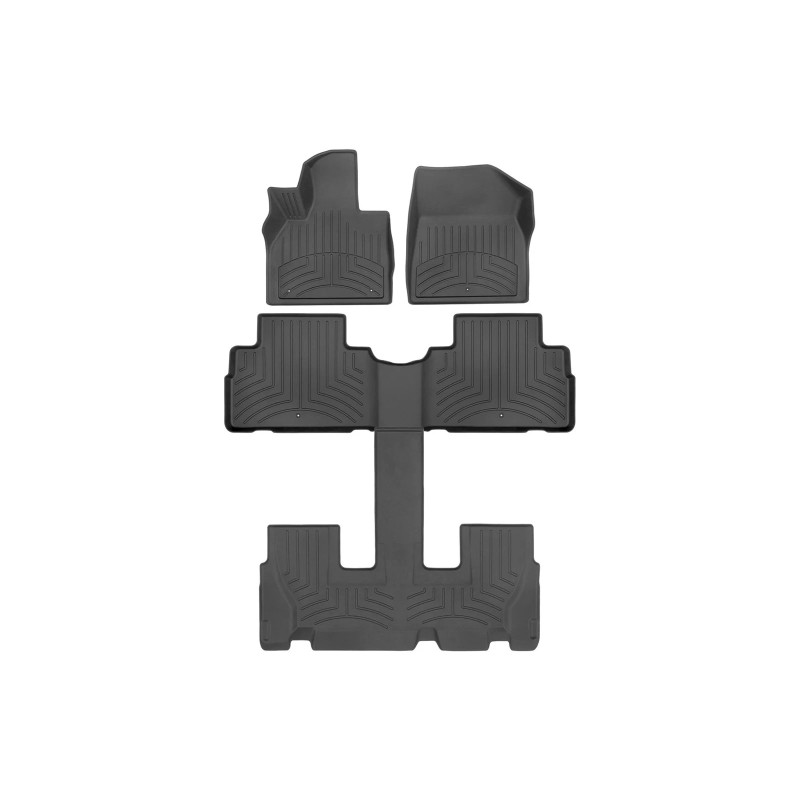 Black Front and Rear FloorLiner HP
