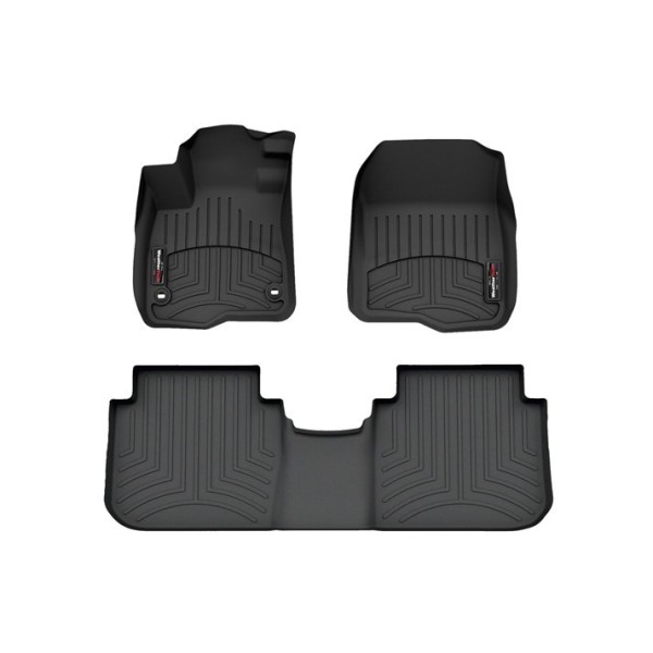 Black Front and Rear Floorliners