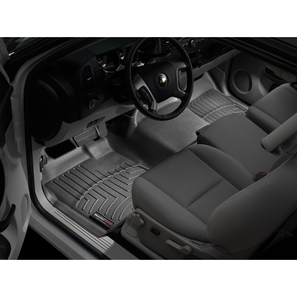 07- GM P/U Crew Cab Front Floor Liners Black